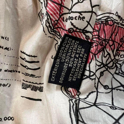 Avirex - Vintage Style Brown Leather Bomber Jacket with PTC