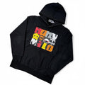 Baby Milo - Black Graphic Hoodie Colourful Logo Print
