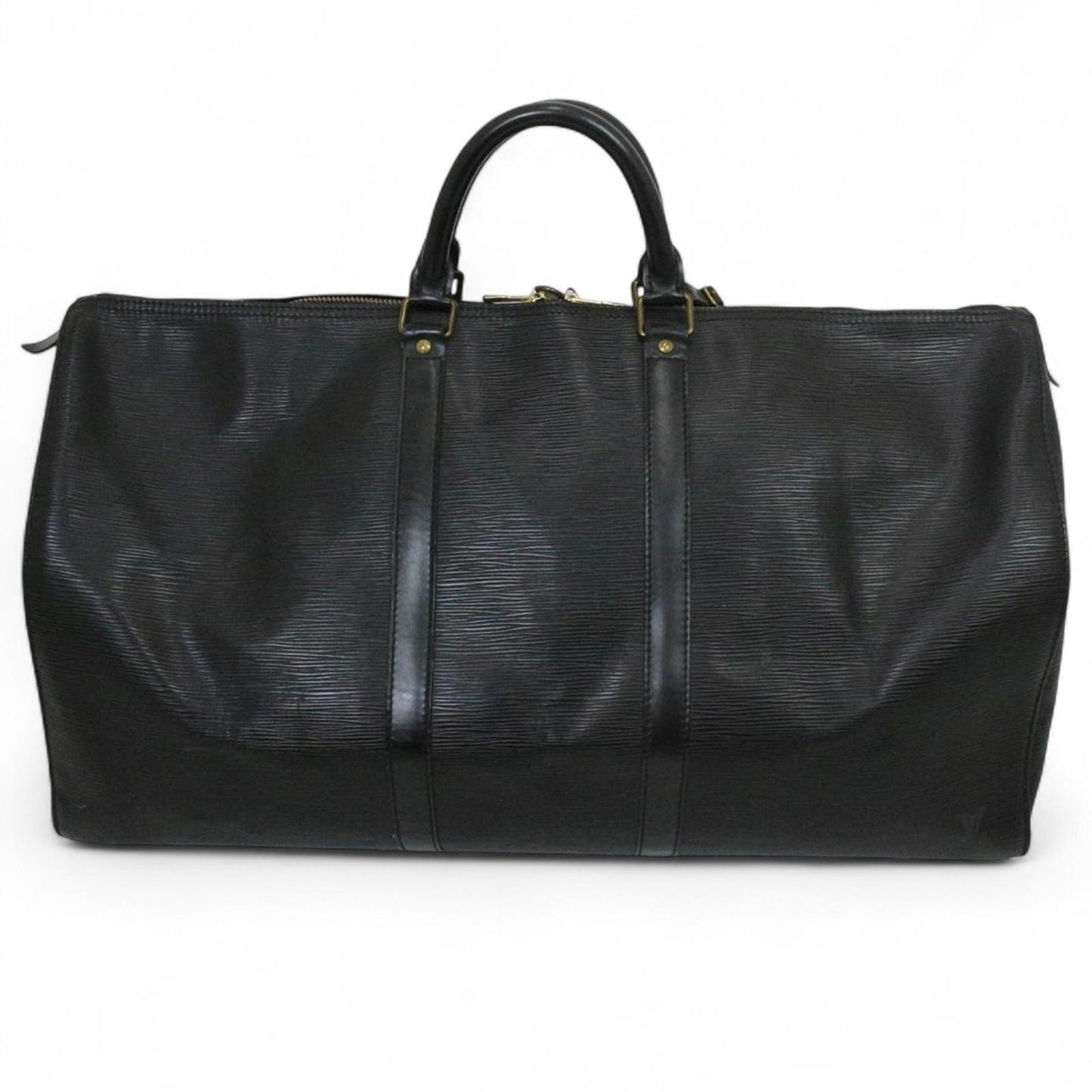 Louis Vuitton - Black Epi Leather Travel Bag