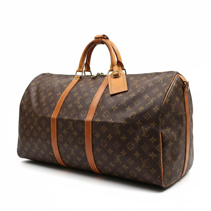 Louis Vuitton - Monogram Canvas Travel Bag Keepall 55