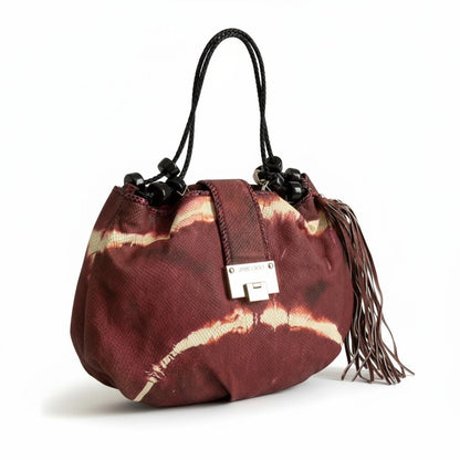 Jimmy Choo - Python Fringe Tote Hand Bag