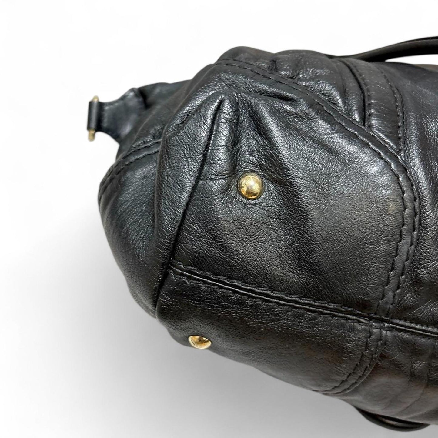 Prada - Black Leather Shoulder Bag