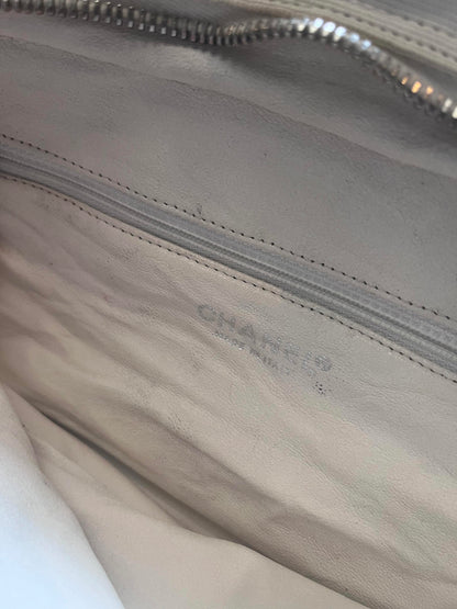 Chanel - Quilted Leather Handbag Boston CC