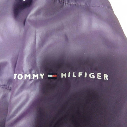 Tommy Hilfiger - Purple Puffer Jacket with Faux Fur Hood