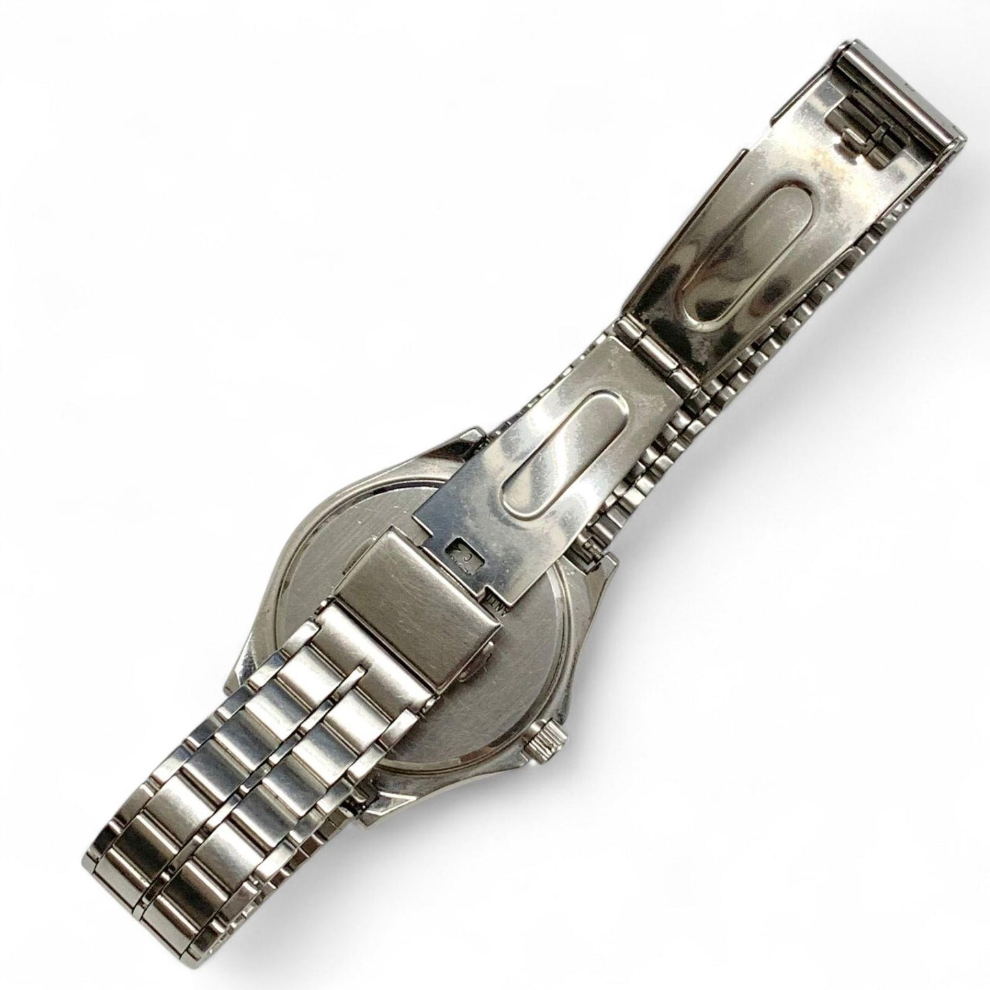 Seiko - Stainless Steel Men's Wristwatch with Day and Date