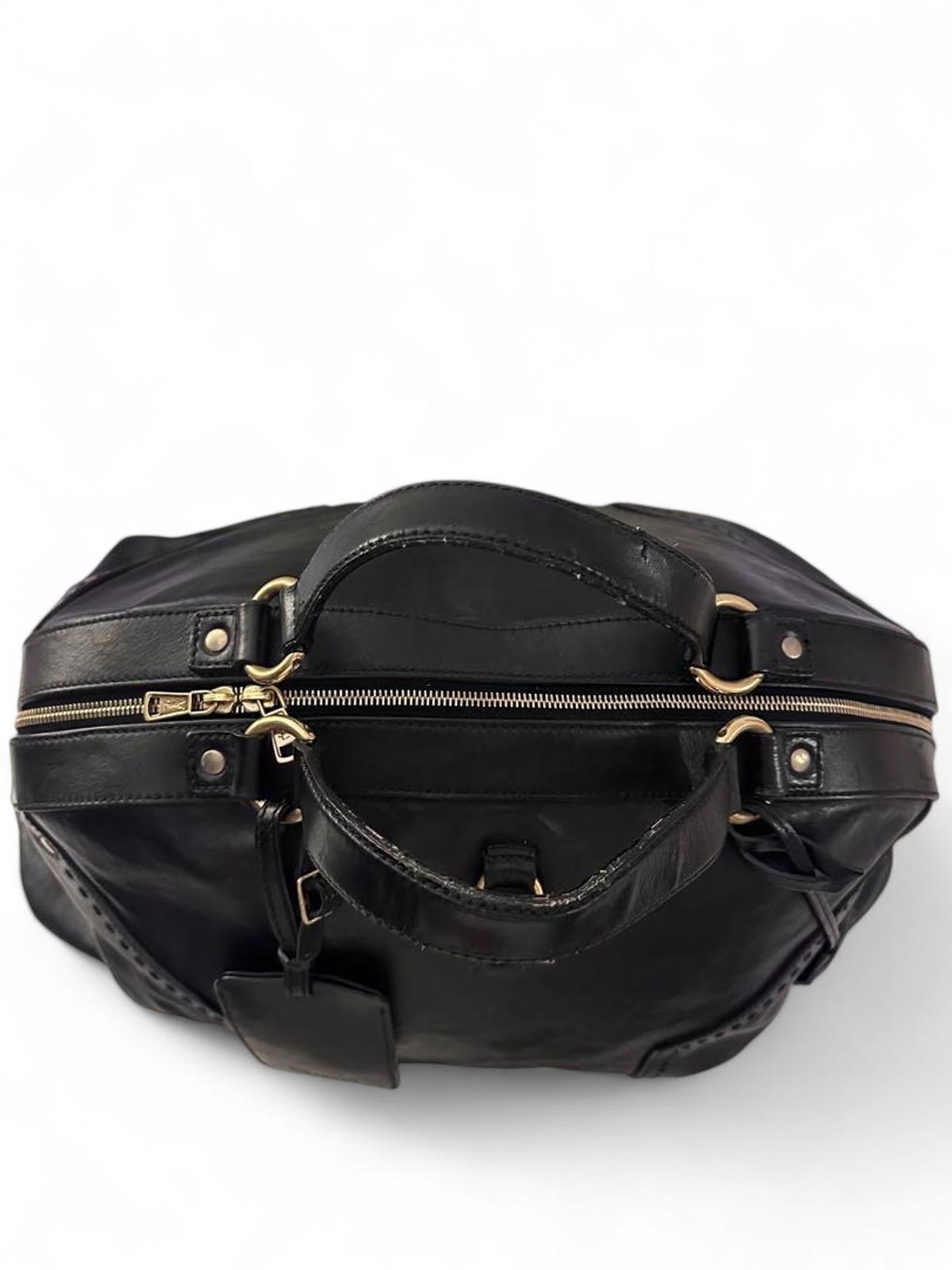 Yves Saint Laurent - Black Leather Handbag