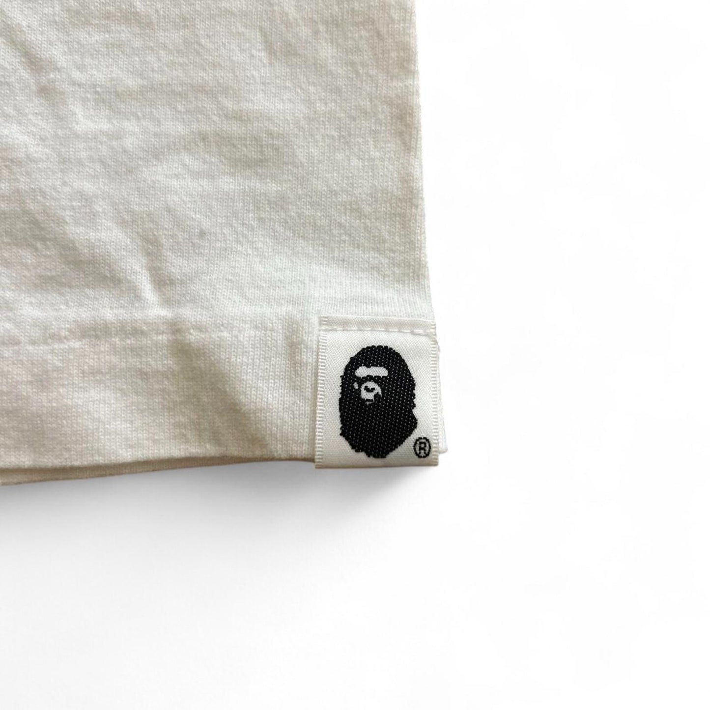 Bape - Damn Dirty Bape Team Rider Graphic Shirt White
