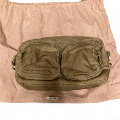 Miu Miu - Women's Shoulder Bag with Multiple Pockets
