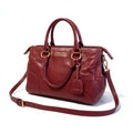 Miu Miu - Burgundy Leather Women's Handbag