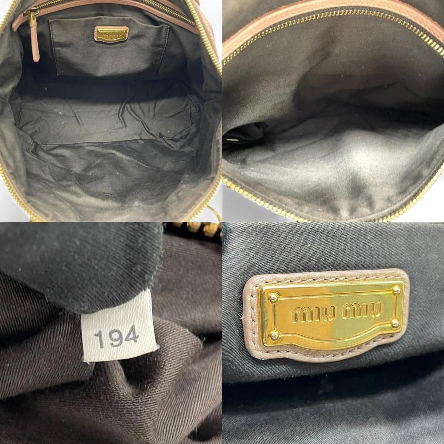 Miu Miu - Pink Leather Shoulder Bag Gold Heart Charm