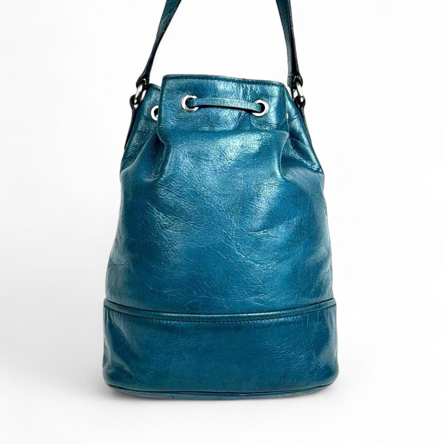 Miu Miu - Bucket Leather Shoulder Bag