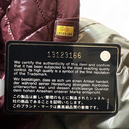 Chanel - Olive Green Puffer Tote Handbag