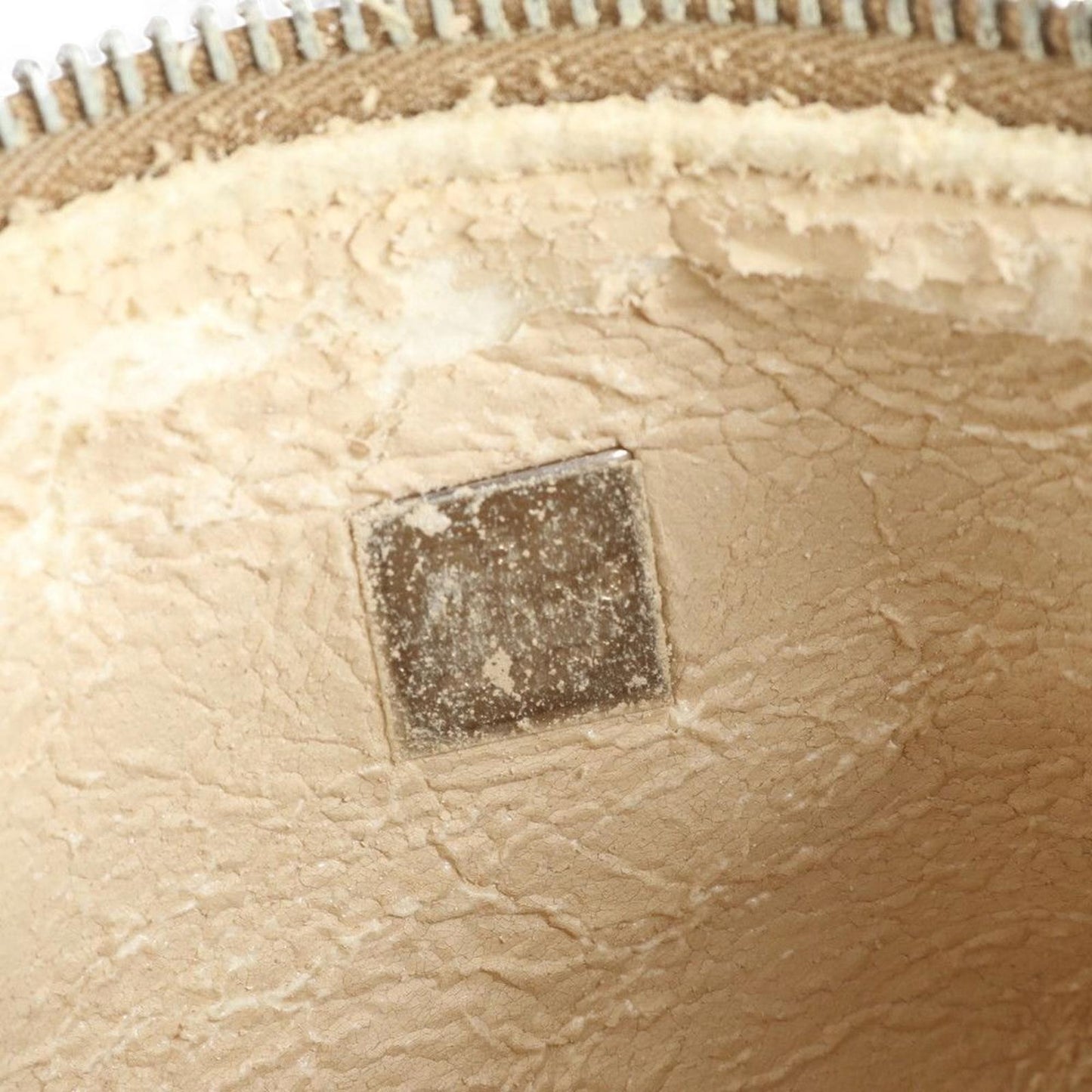 Fendi - Women's Beige Shoulder Bag with Leather Strap