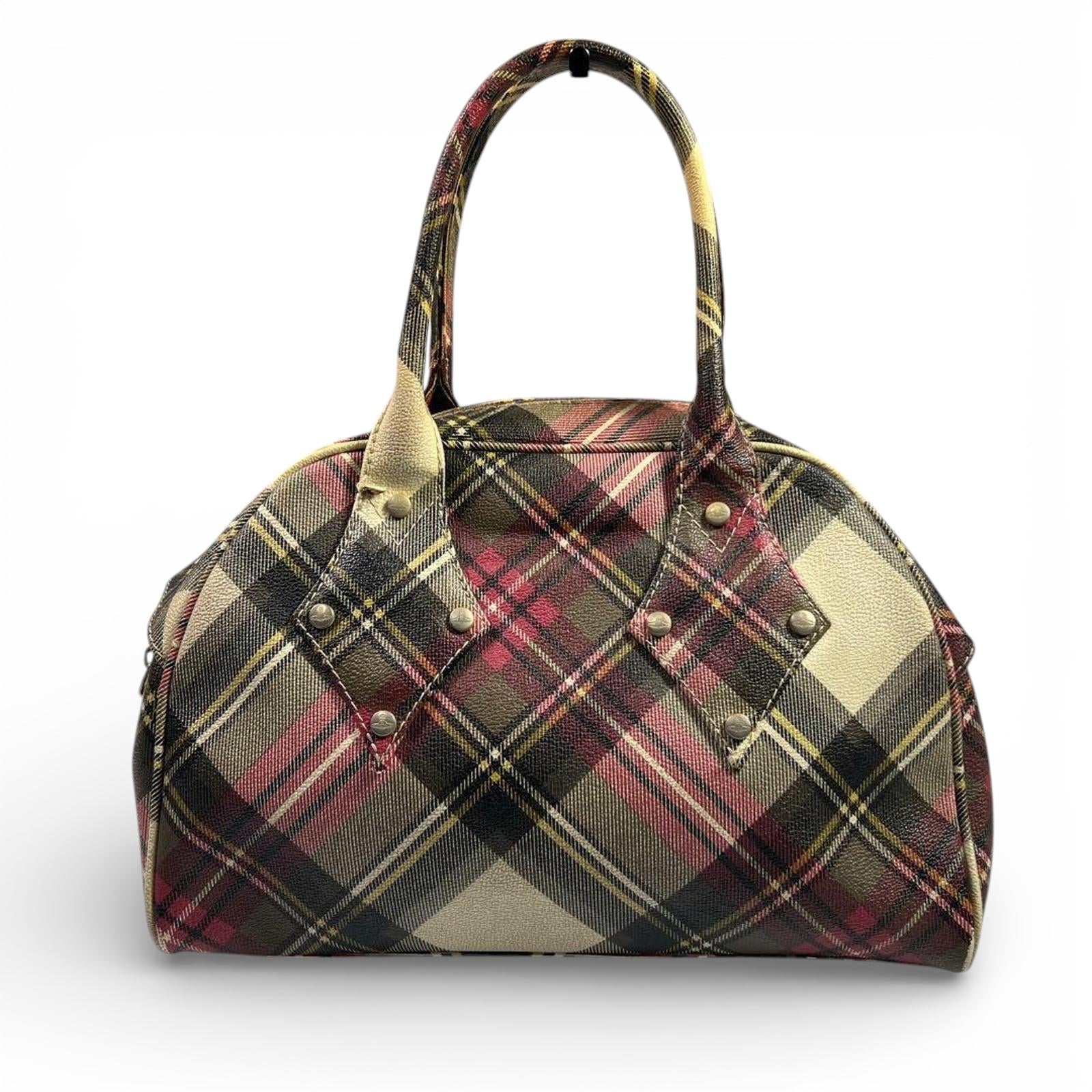 Vivienne Westwood - Contemporary Plaid Handbag