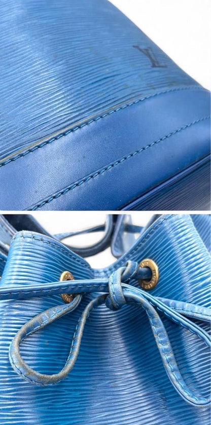Louis Vuitton - Blue Epi Leather Noé Bucket Bag
