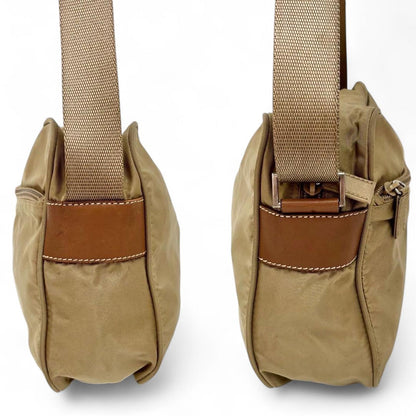 Prada - Satchel Crossbody Beige Shoulder Bag