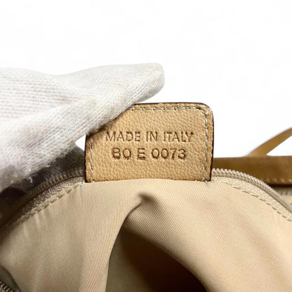 Dior - Vintage Monogram Canvas and Leather Crossbody Bag