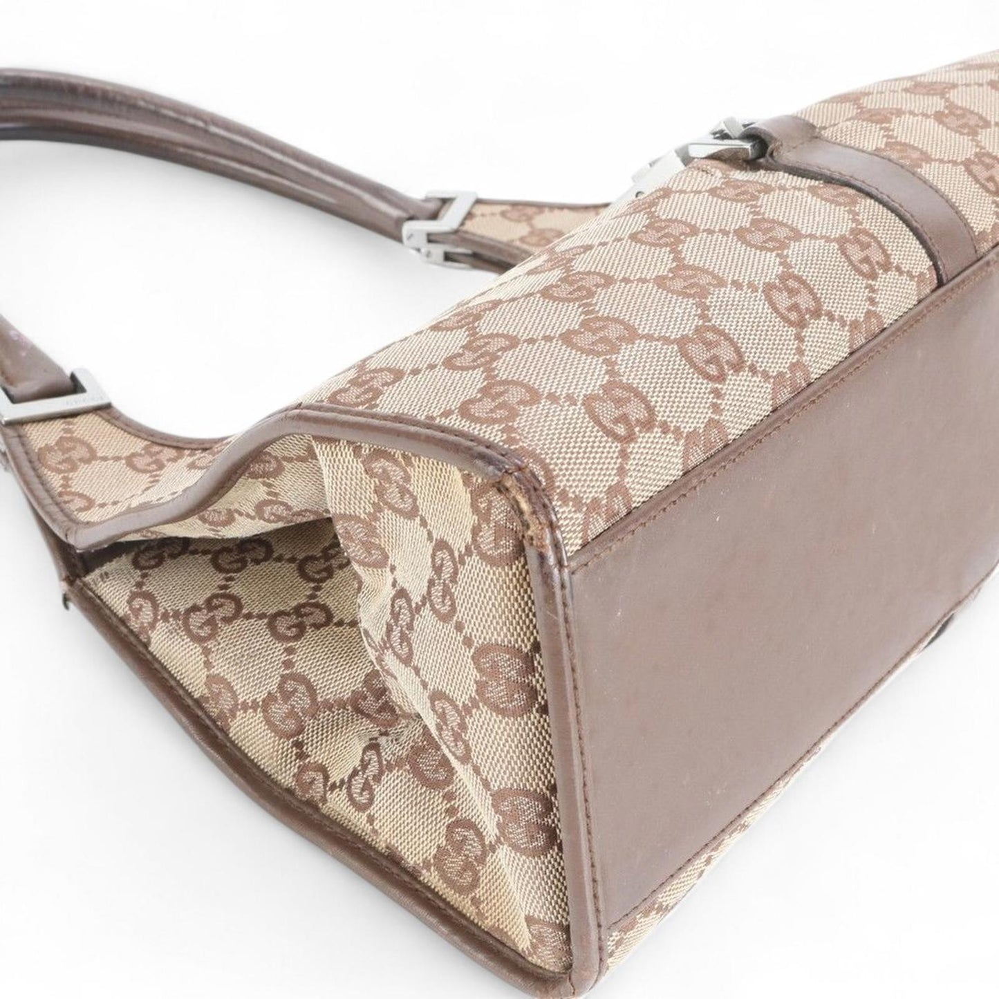 Gucci - Brown GG Canvas Shoulder Bag