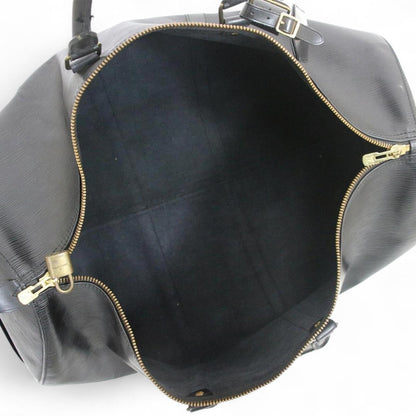 Louis Vuitton - Black Epi Leather Travel Bag