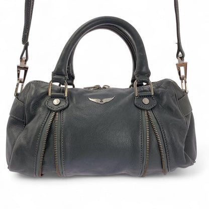 Zadig & Voltaire - Women's Leather Handbag with Adjustable Strap