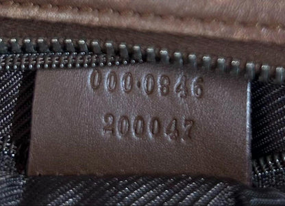 Gucci - Monogram Canvas Shoulder Bag Boston