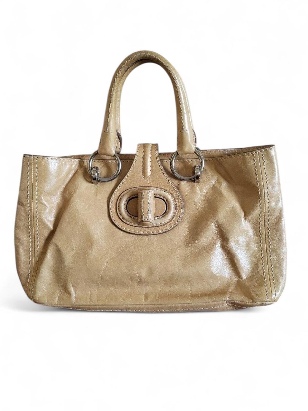 Prada - Beige Leather Handbag
