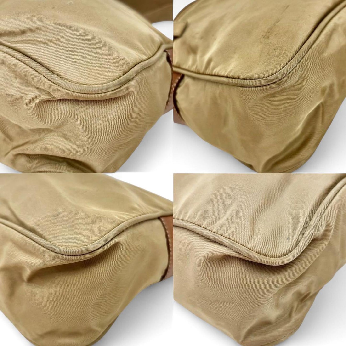 Prada - Satchel Crossbody Beige Shoulder Bag