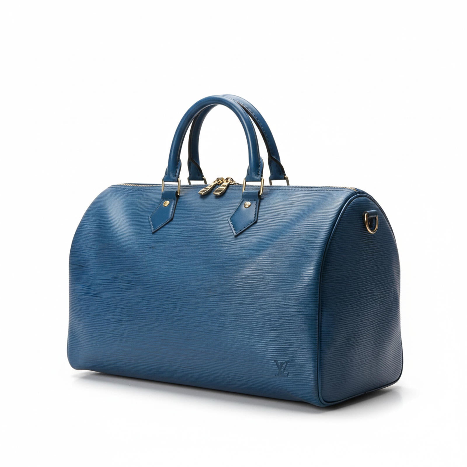 Louis Vuitton - Blue Epi Leather Speedy 30 Handbag