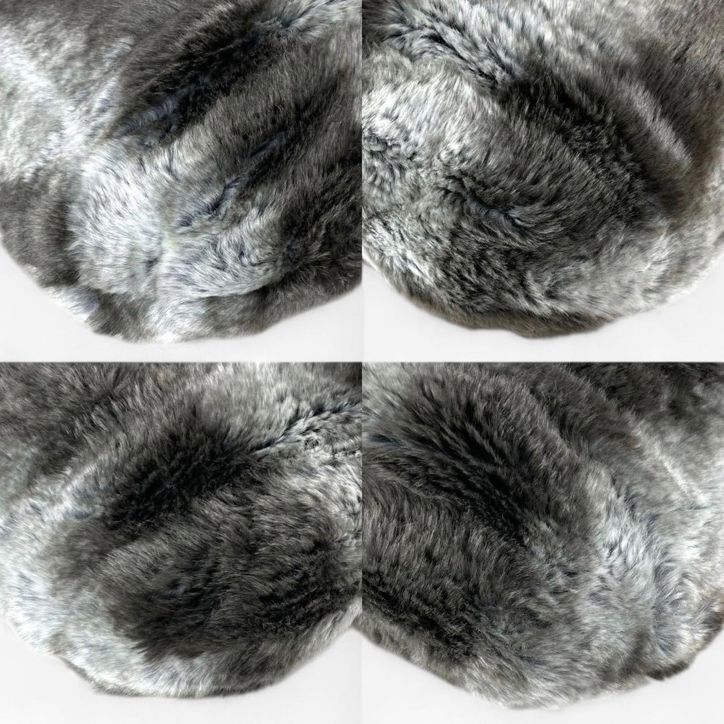 Vivienne Westwood - Faux Fur Tote Bag with Gold Charm