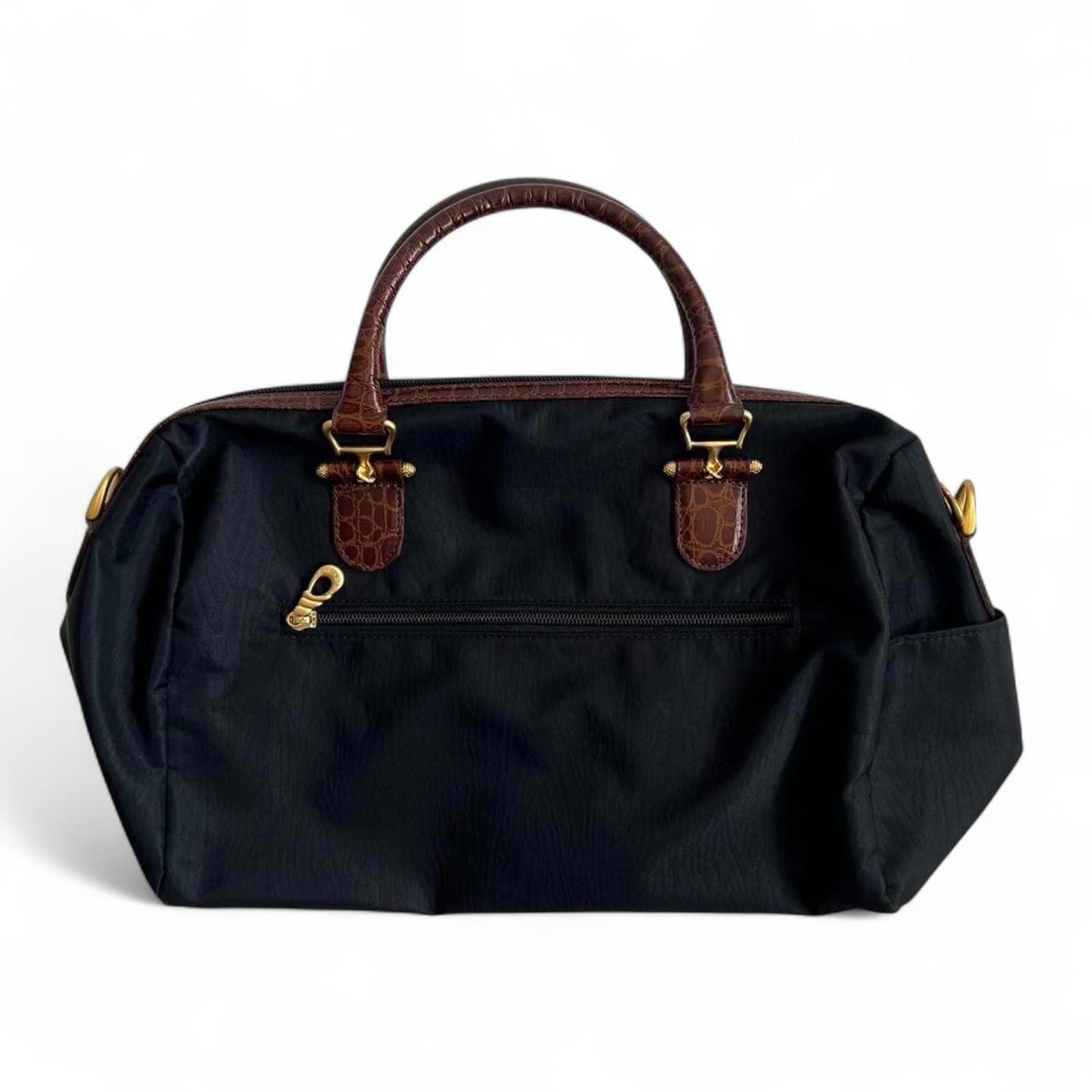 Balenciaga - BB Croco Mini Boston Handbag