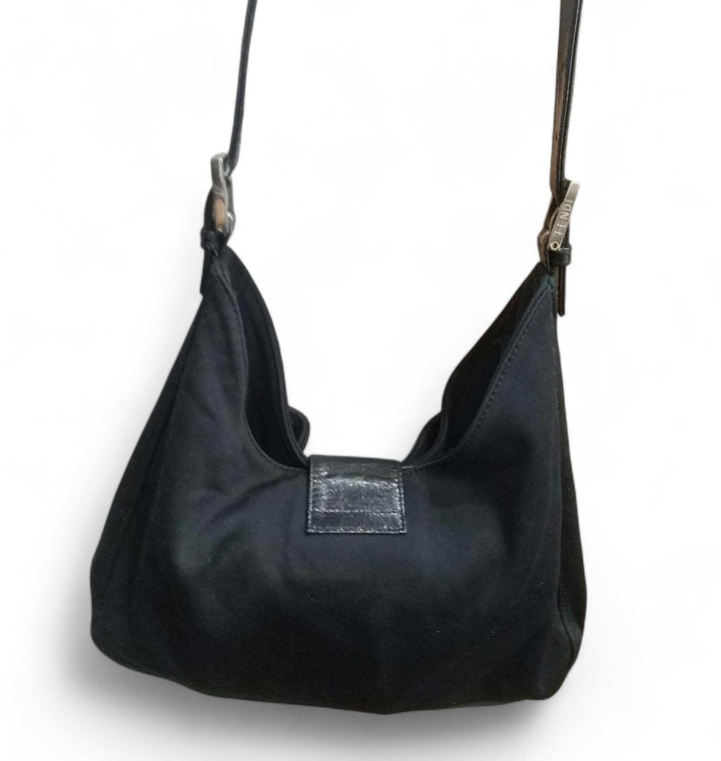 Fendi - Black Mamma Baguette Shoulder Bag