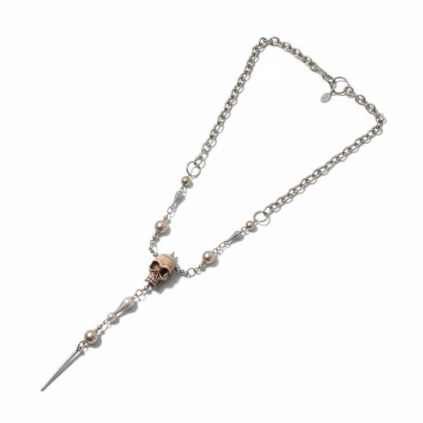 Jean Paul Gaultier - Skull Pendant Necklace Chain