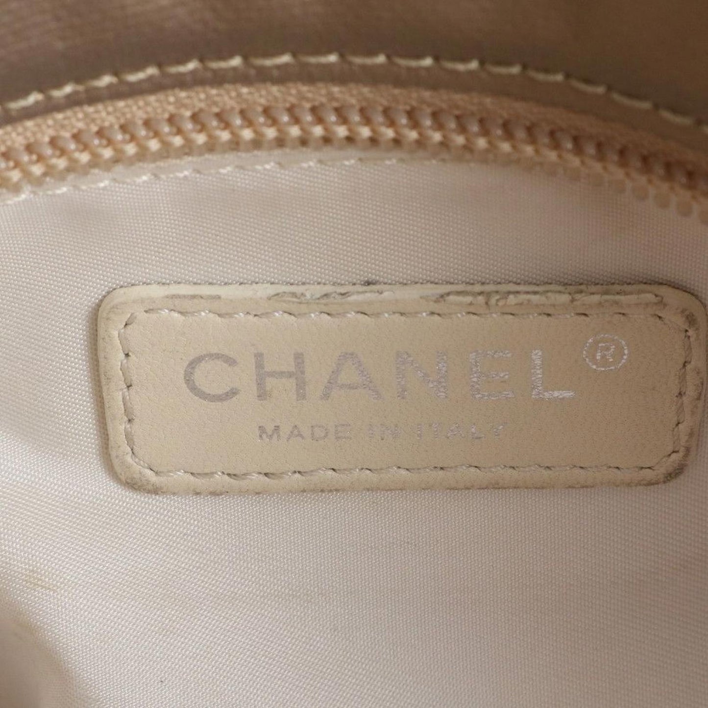 Chanel - Beige Quilted Leather Tote Bag