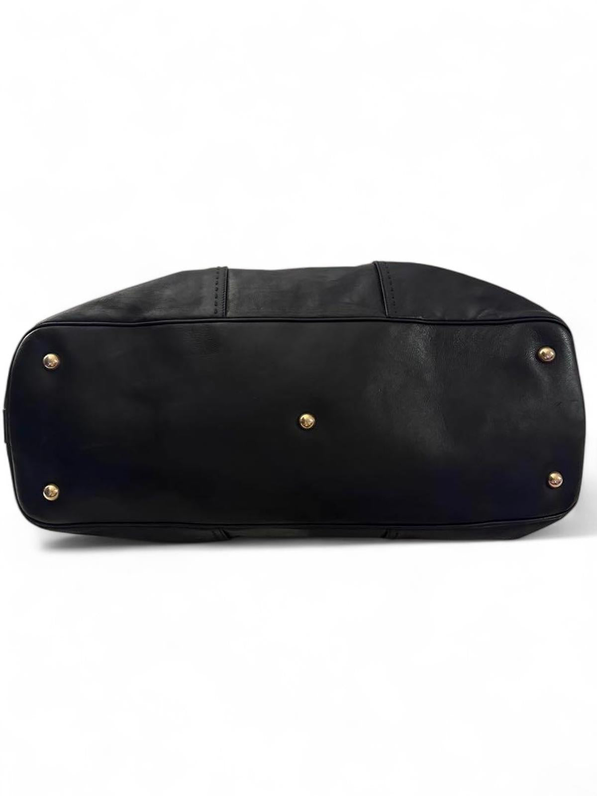 Yves Saint Laurent - Black Leather Handbag