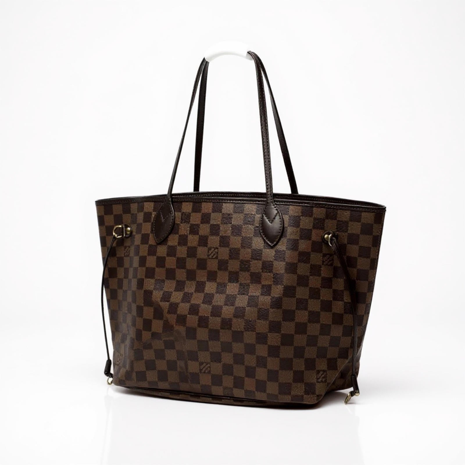 Louis Vuitton - Damier Ebene Canvas Neverfull MM Tote Bag