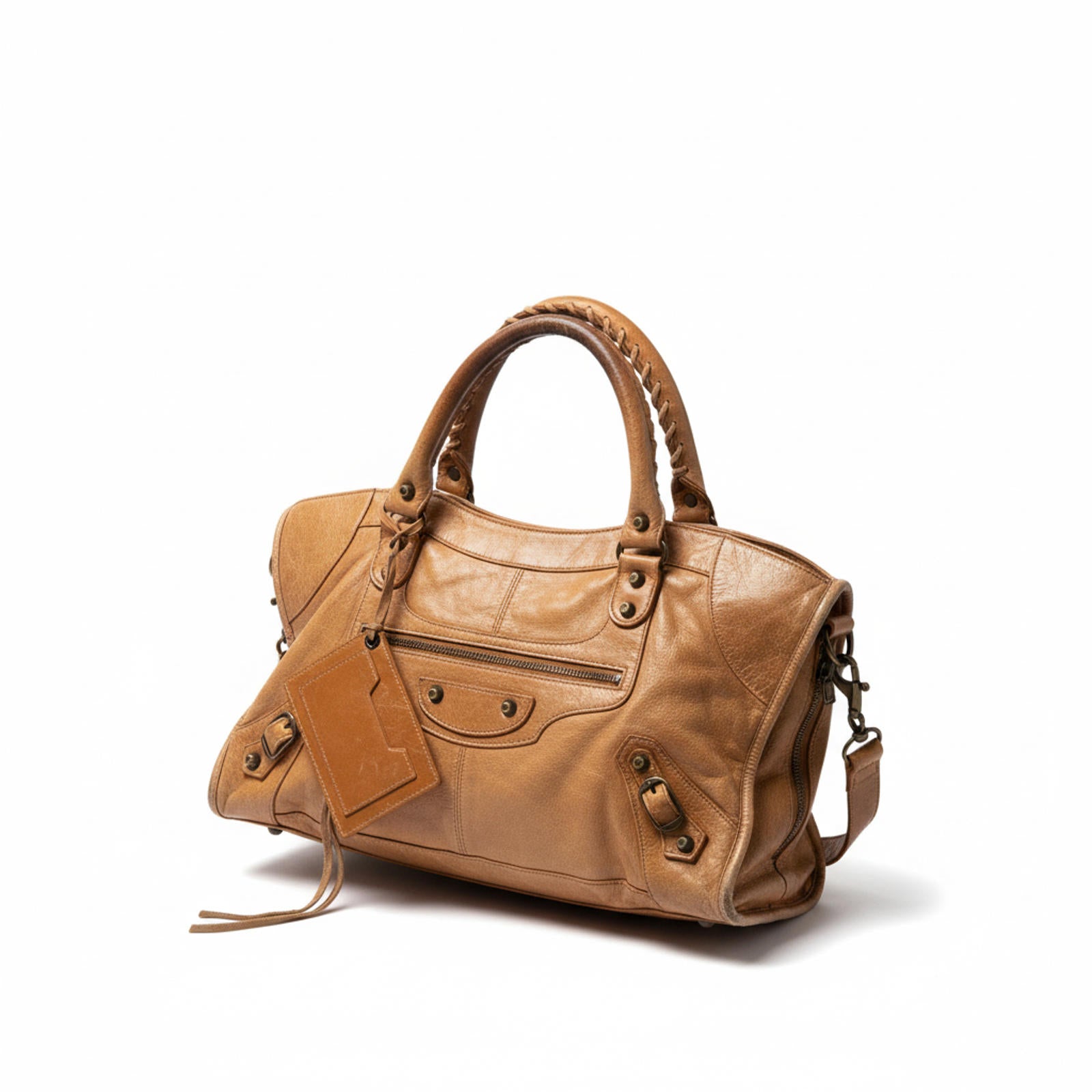 Balenciaga - Classic Tan City Handbag