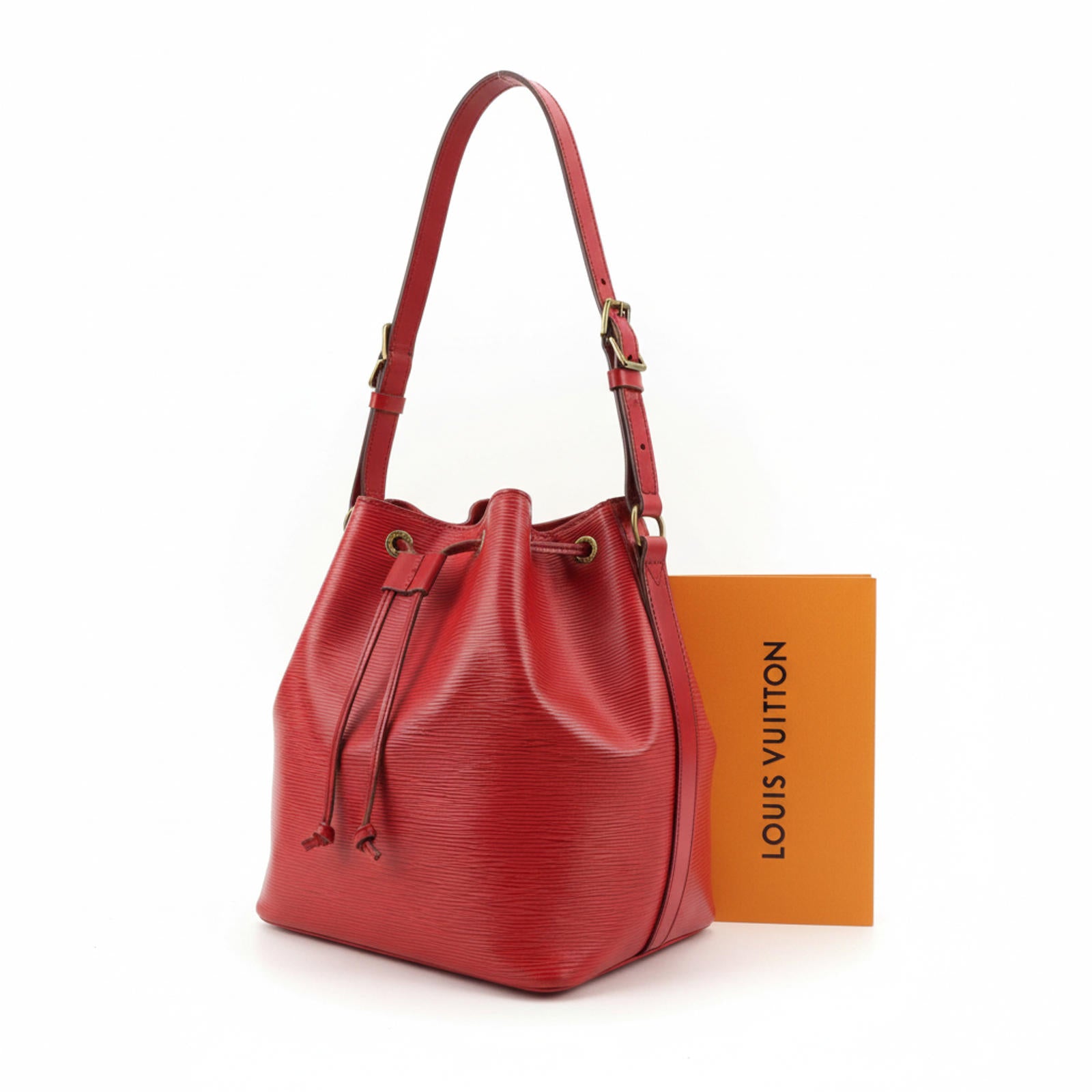 Louis Vuitton - Red Epi Leather Bucket Bag